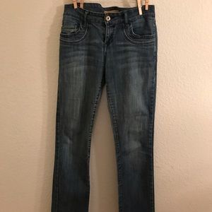 WAT jeans with embellished pockets